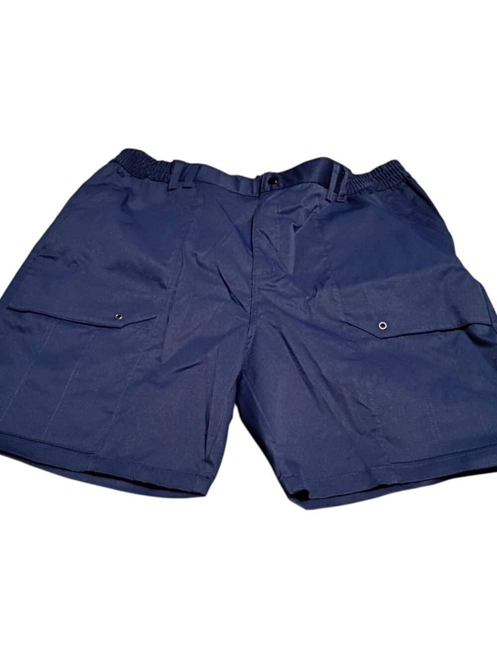 Crivit Navy Blue Nylon Utility Cargo Shorts Size 36 XL 100% polyester fabric